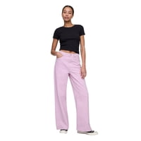 Vaqueros Gap Para Mujer De Talle Alto Y Pierna Ancha Orchid 207 31Reg