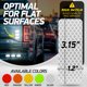 thumbnail image 2 of Cinta Reflectante de Seguridad Byllstore 20 unidades 3,0 cm × 7,9 cm mixtas, 2 of 8
