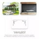 thumbnail image 2 of Mesa Plegable Camping 180 X 75 Cms Portátil Color Blanco, 2 of 3