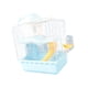 thumbnail image 4 of Peque?a Jaula De Transportista De Animales Con Portabotella De Agua Para El Azul De Hámster Enano Azul, 4 of 5