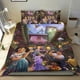 thumbnail image 1 of Encanto Conjunto de sábanas temático, trío de piezas, cómodo y amigable con la piel, diseño único, regalo de decoración para el hogar para familiares, amigos y fans, 90 cm * 190 cm, 1 of 6
