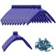 thumbnail image 1 of Percha para Palomas MODUODUO 10 unidades de Plástico Azul con Tornillos, 1 of 9