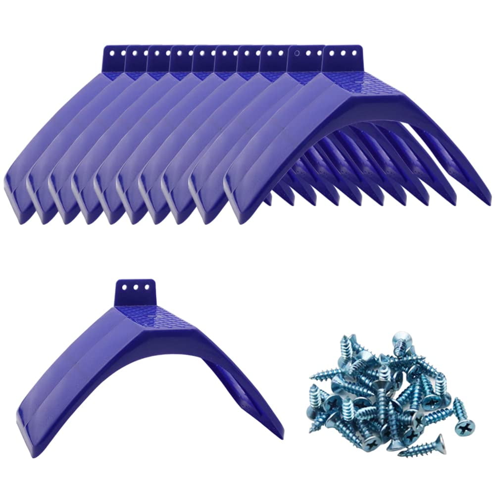 Percha para Palomas MODUODUO 10 unidades de Plástico Azul con Tornillos