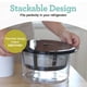 thumbnail image 4 of Máquina para hacer yogur griego Euro Cuisine GY60 con cesta coladora, 4 of 7