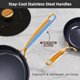 thumbnail image 4 of Juego de utensilios de cocina Nuwave Lux LE 13 piezas Diamond Ceramic Gold, 4 of 5