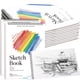 thumbnail image 1 of Cuaderno de Dibujo Prudiut Pack de 12, 8.5 x 11 in, 100 g/m², Espiral, 1 of 3
