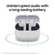 thumbnail image 5 of Auriculares Galaxy Buds3 Fe Anc Bluetooth 5 4 Gris Reacondicionados, 5 of 9
