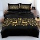 thumbnail image 1 of Floral Bedding set Duvet/Quilt/Comforter Cover sets Flower Bed Linen Merry Christmas Design Custom, 1 of 5