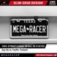 thumbnail image 4 of Marcos para Placas Mega Racer Cromo Pulido Paquete de 2, 4 of 9