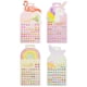 thumbnail image 1 of Pendientes Adhesivos Con Forma De Unicornio 3d Para Niñas 120 Pares, 1 of 7