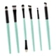 thumbnail image 5 of Kit De Brochas De Maquillaje De Sombra De Ojos Sintética Suave De 6 Piezas Para Delineador De Ojos Verde Negro, 5 of 5