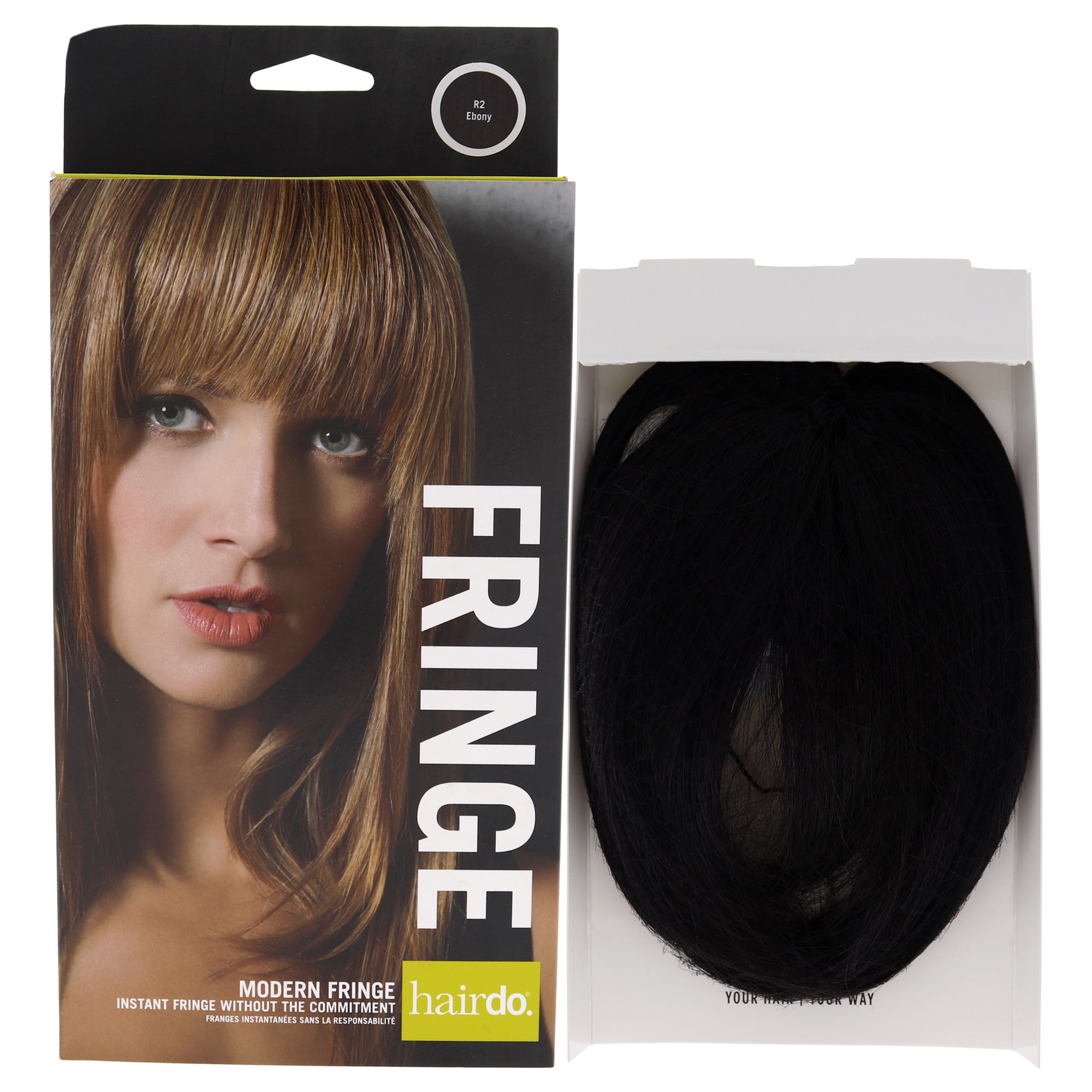 Clip Hairdo Moderno Con Flequillo R2 Ébano