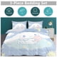 thumbnail image 2 of Cinnamoroll Cartoon Character Duvet Cover Set Bedding Set 3D Cartoon Printed Comfortable And Soft Bed Set, 2 of 3