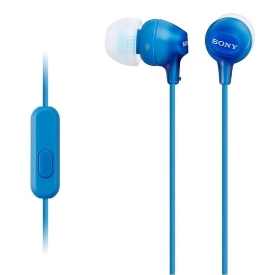 Audífonos In Ear Ex15ap Con Cable Azul Sony
