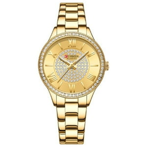 Reloj Analogo Dorado Curren 9084_6