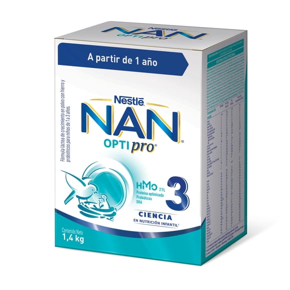 Fórmula Infantil 3 Optipro, 1400 g
