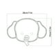 thumbnail image 2 of Baby Food Grade Silicone Elephant Dinner Plate, Compartment Food Supplement Dinner Plate, 2 of 4