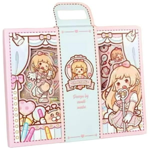 Genérico - Set De Notas Con Accesorios Completos De Mochi Pu Infantil