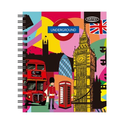 Cuaderno Book 120Hj Urban City Artel / Producto Surtido