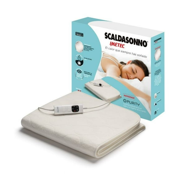 Calienta Cama Purity 1 plaza Blanco