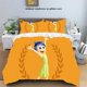 thumbnail image 1 of Animation Brain Team 2 Printed Home Bedding Sets Cute Cartoon Comfortable Three Piece Sets Children Adult Twin Size Bed Sheets, 1 of 5