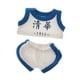 thumbnail image 3 of Ropa De Peluche Para Muñecas, Accesorios De Fotografía Educativos Para Niños, Disfraces Para Muñecas De 6,69 Pulgadas, Traje De Chaleco Azul, 3 of 3