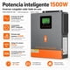 thumbnail image 2 of Inversor Solar Híbrido PowMr 1500W 24V | Onda Senoidal Pura, 2 of 10