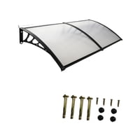 Magideal - Toldo Para Puerta Marquesina Para Puerta Piezas Modernas Fácil De Usar Accesorios Prácticos Toldo Para Ventana Para Porche Puerta Exterior Residencial Largo Por Pared 240Cm