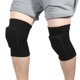 thumbnail image 5 of Unique Bargains 1 Par de Rodilleras de Protección con Esponja Soporte Suave y Transpirable para Deporte Gimnasio Negro-L, 5 of 6