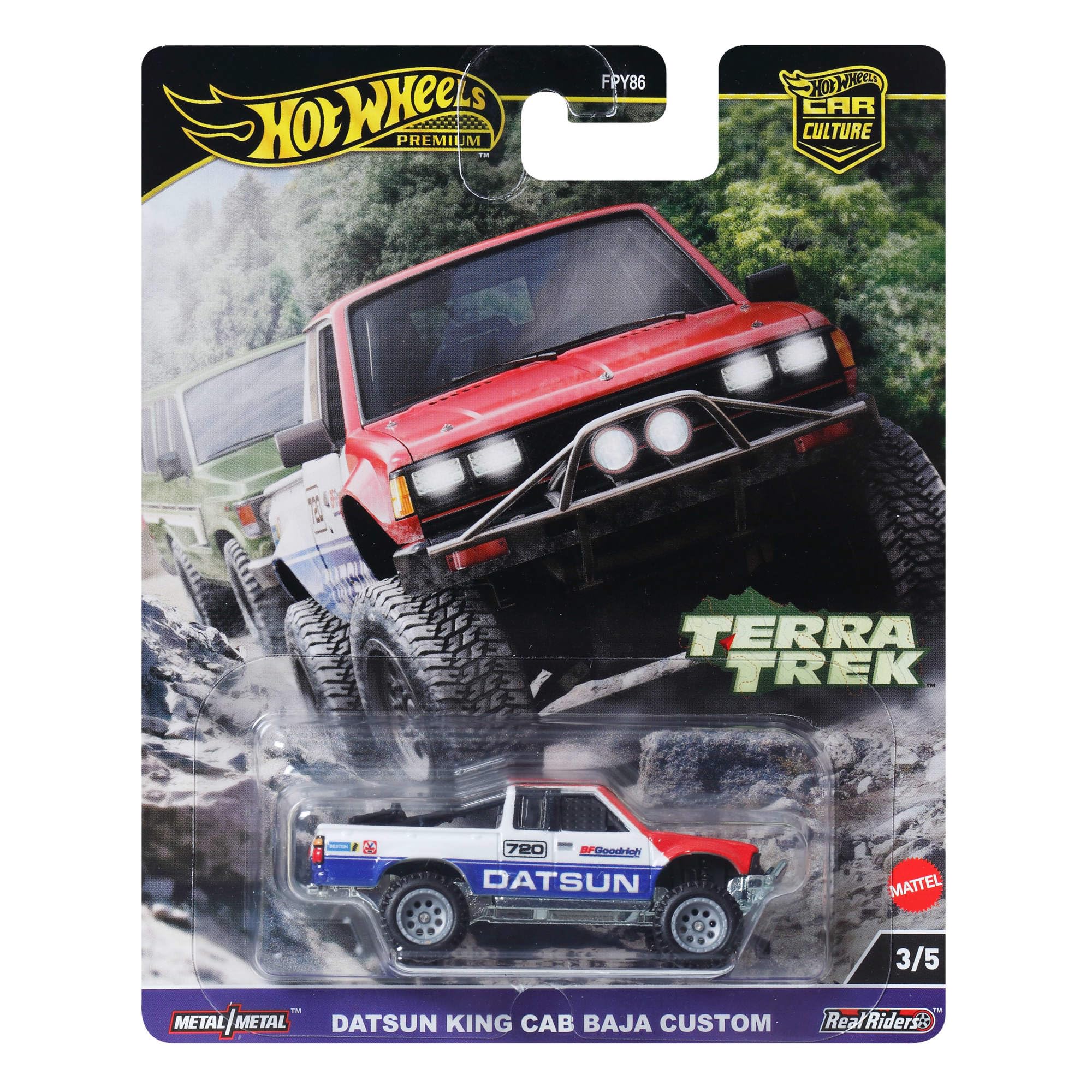 Auto De Juguete Hot Wheels Premium Car Culture Datsun King Cab Baja