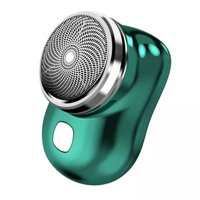 Click Ventas - Mini Recortador Afeitadora Para Hombres Portátil Cable Usb Verde