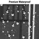 thumbnail image 5 of Bolsa de almacenamiento para silla de ruedas HSGEZUOQI Funda de reposabrazos de doble cara, 5 of 6