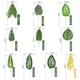 thumbnail image 3 of suxuMhao Hojas de Calathea Artificiales con Rayas Amarillas 30 Pzas,17 X 5.1in Plantas Falsas Realistas Plantas Falsas,Plantas Artificiales de Plástico para Exterior,Hojas Verdes para Paisaje de, 3 of 5