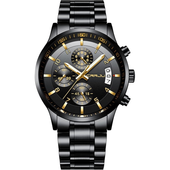 Reloj Hombre Cj2214bkg 42 Mm Acero 316l Negro Crono