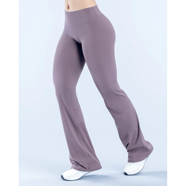 Calza Legging Deportiva Para Mujer Acampanada Flare Origin