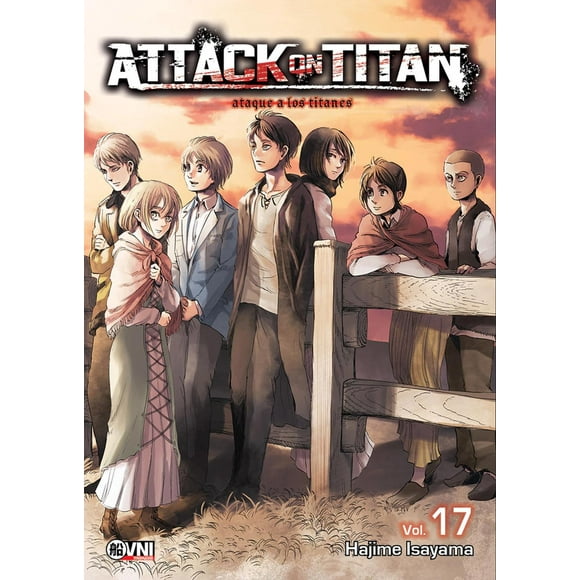 Manga Attack On Titan Vol. 17 Hajime Isayama Ovni Press