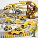 thumbnail image 3 of Juguete de construcción iHaha para pistas de carreras con 6 coches de ingeniería, 299 piezas, 3 of 3