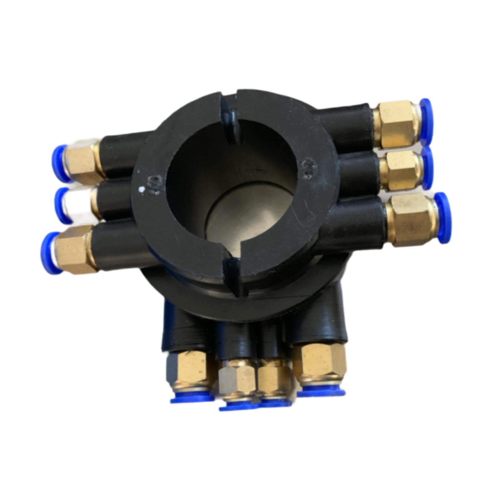 Magideal - Acoplador Giratorio Para Cambiador De Neumáticos, Reemplazo De Válvula, Fácil Instalación, Práctica Válvula De Rotación Para Reparación De Automóviles Azul