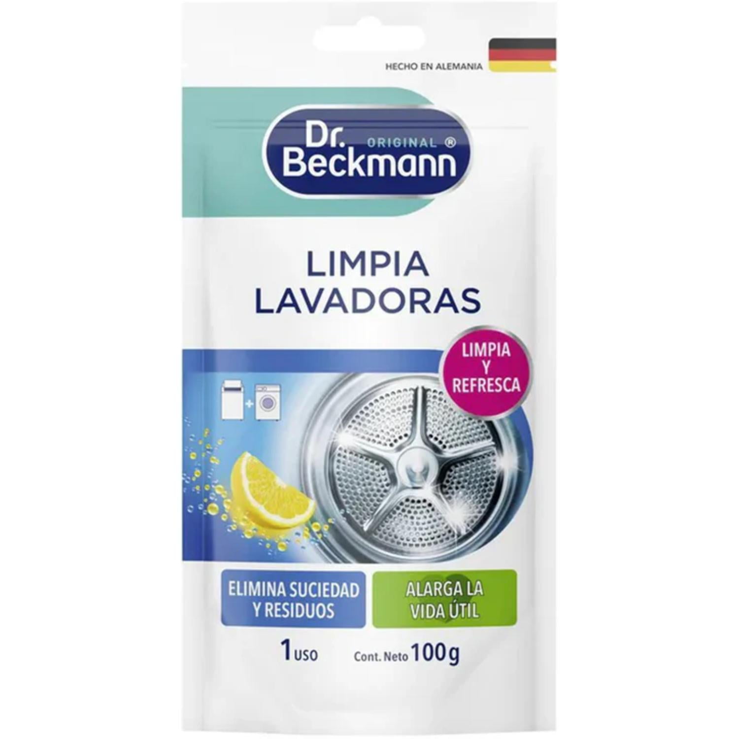 Dr Beckmann - Limpia Lavadoras En Polvo Dr. Beckmann 100 G Blanco