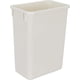 thumbnail image 1 of Bidón de basura Hardware Resources, 35 L, blanco, para cocina y oficina, 1 of 3