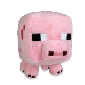 Peluche Suave De 7 Pulgadas Con Forma De Cerdito De Minecraft