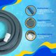 thumbnail image 4 of Manguera de Piscina Haviland 5,5 m 1‑1/4" Premium, 4 of 6