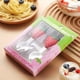 thumbnail image 3 of 2pcs Cartoon Baby Silicone Tableware Set - 304 Stainless Steel Head Fork & Spoon for Fruit & Veggie Feeding!, 3 of 3