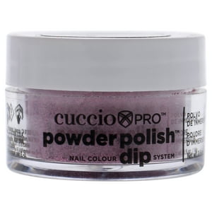 Cuccio Colour - Sistema De Salsa De Color De Uñas De Esmalte En Polvo Profesional - Brillo Rosa Barbie De Para Mujeres - Polvo De Uñas