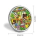 thumbnail image 2 of Franklin-Theme Round Button Badge: Premium Metal Construction, Ideal for High-End Events 2.8 cm, 2 of 6