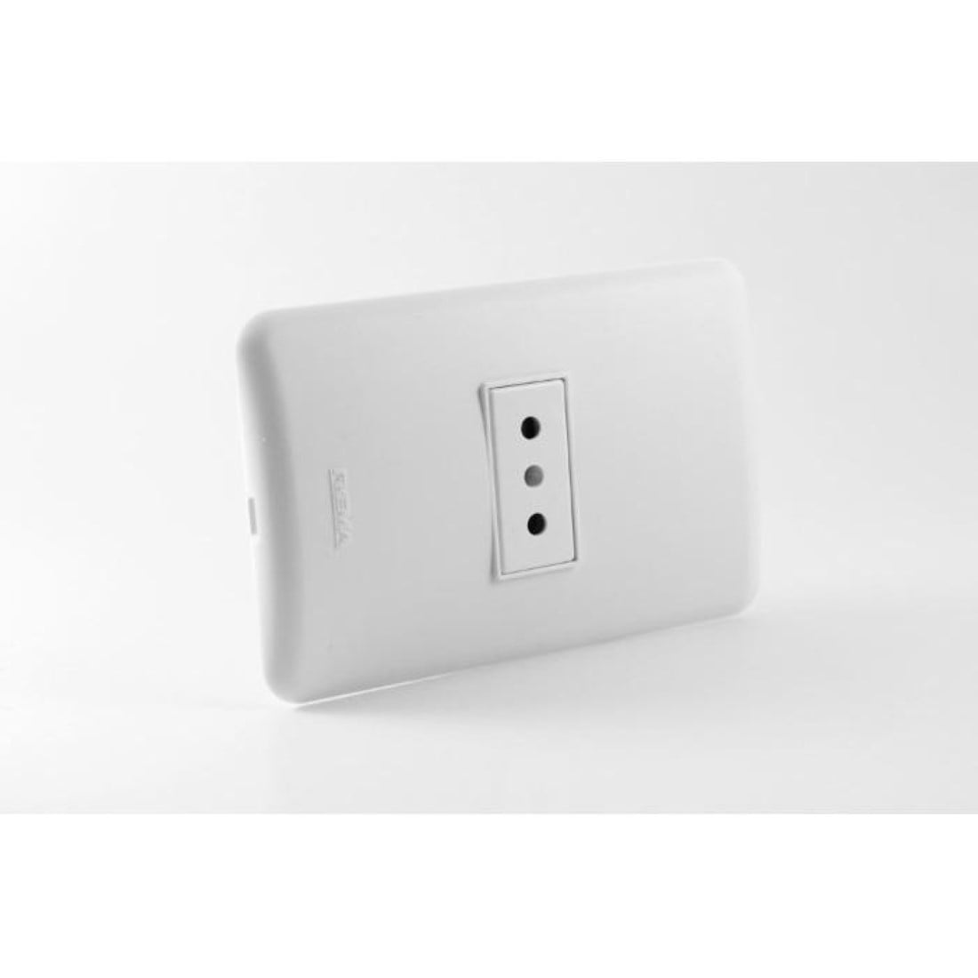 Rema - Enchufe Hembra Simple Embutido 10a Blanco