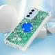 thumbnail image 4 of Funda Para Sansung Galaxy A16 Con Brillo Líquido, Protección Completa Y Soporte De Anillo Giratorio, 4 of 4
