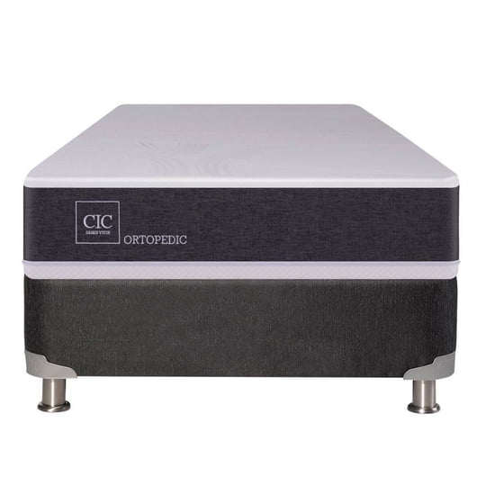 Cic - Box Spring New Ortopedic 1.5 Plaza Base Normal