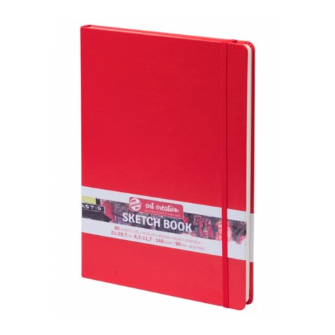 Libreta Art Creation Roja 21X30Cm