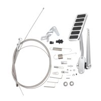 Magideal - Reparación Del Eje Del Pedal Del Acelerador De Aluminio, Ajuste Completo De 360 Degree, Repuesto Para Vehículo De Mantenimiento, Kit De Cable Del Acelerador
